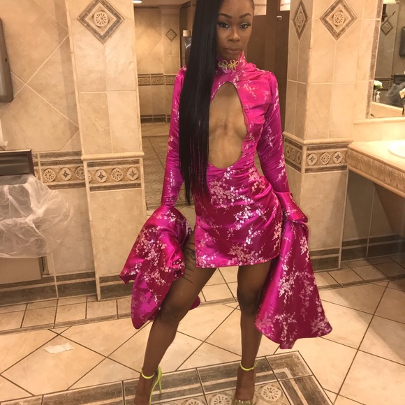 Asian Hand made dress , very unique - Picture 2 of 3